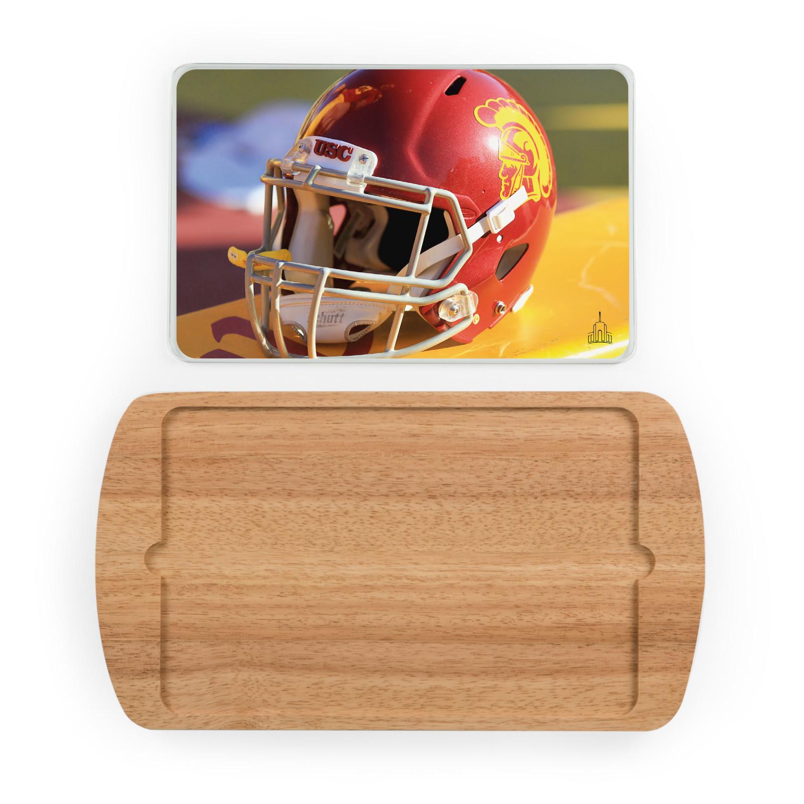 USC Trojans Graphic Serving Tray - Helmet 2